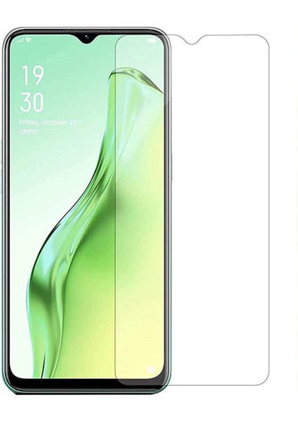 Oppo A12 ile Uyumlu Temperli Kırılmaz Cam Ekran Koruyucu - FC002