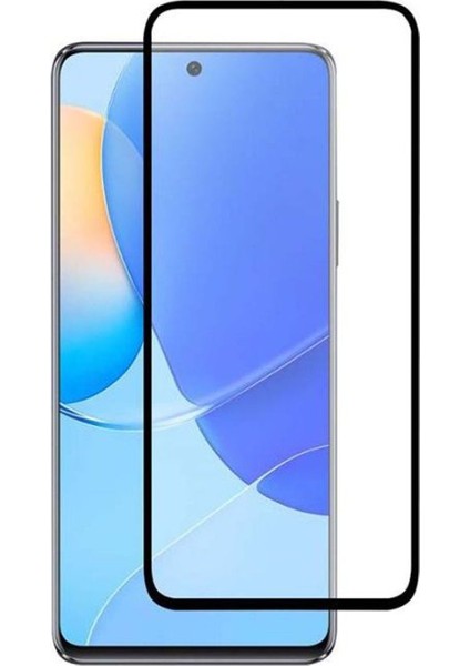 Huawei Nova 9 Se ile Uyumlu Çerçeveli Tam Kaplayan Temperli Ekran Koruyucu - FC003