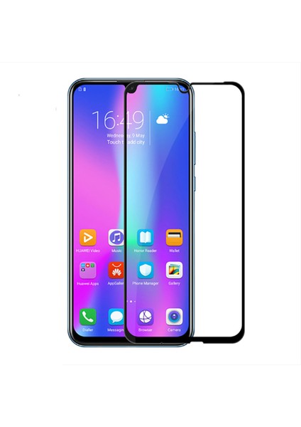 Honor 20 Lite ile Uyumlu Çerçeveli Tam Kaplayan Temperli Ekran Koruyucu - FC003