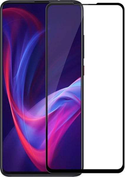 Xiaomi Mi 9t ile Uyumlu Çerçeveli Tam Kaplayan Temperli Ekran Koruyucu - FC003