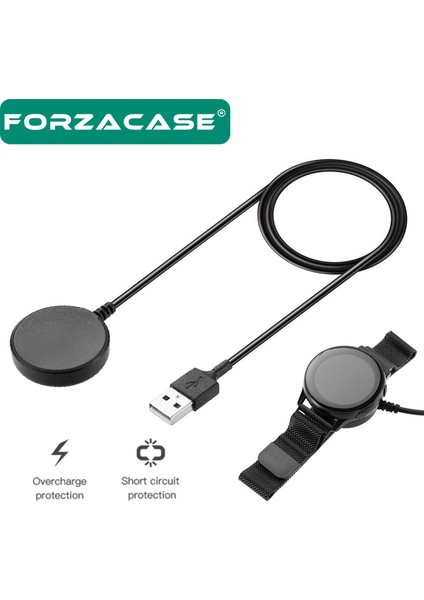 Samsung Galaxy Watch Active / 3 / 4 / 5 Serileri Için USB Manyetik Şarj Kablosu - FC017 fiyatları