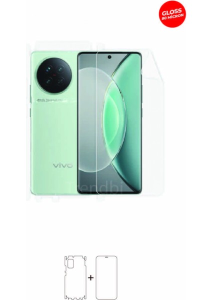 Vivo X90S Full Body 360 Derece Ön Arka ve Yan Kaplama Tam Koruma Hd Film
