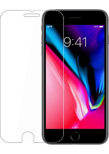 iPhone 7 Plus ile Uyumlu Temperli Kırılmaz Cam Ekran Koruyucu - FC002