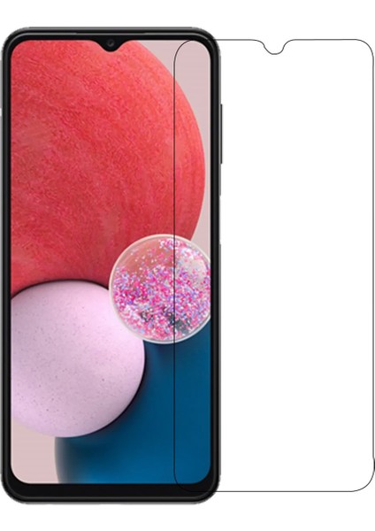 Samsung Galaxy A13 ile Uyumlu Temperli Kırılmaz Cam Ekran Koruyucu - FC002