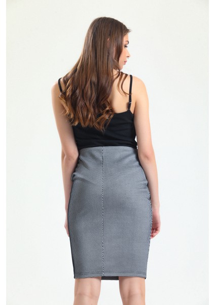 File Kaplamalı Kalem Etek | ETK14855 indirimleri