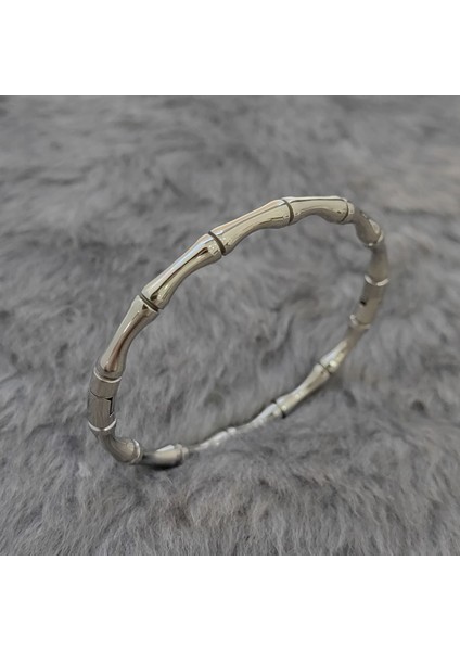 4 Mm. Gri Ince Kelepçe Dizayn Çelik Bayan Bileklik ET77BY fırsatları