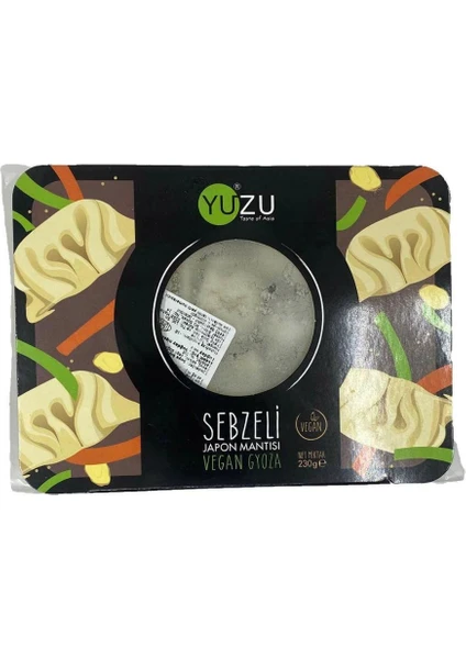 Yuzu Sebzeli Japon Mantısı Vegan Gyoza