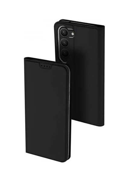 Kapaklı Cüzdan Bölmeli Deri Samsung Galaxy S23 Plus Kılıf Tpu Pu Deri Magnetic Galaxy S23 Plus Kılıf
