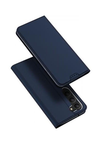 Kapaklı Cüzdan Bölmeli Deri Samsung Galaxy S23 Plus Kılıf Tpu Pu Deri Magnetic Galaxy S23 Plus Kılıf