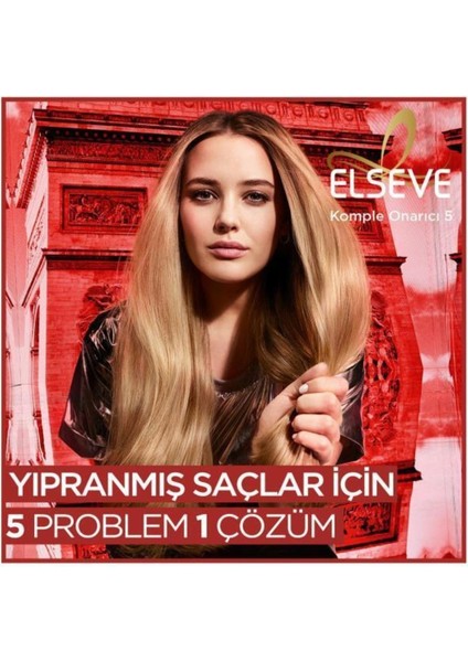 Elseve Komple Onarıcı 5 Yapılandırıcı Bakım Şampuan 450ML 3'lü Onarıcı Saç Bakım Seti fırsatları