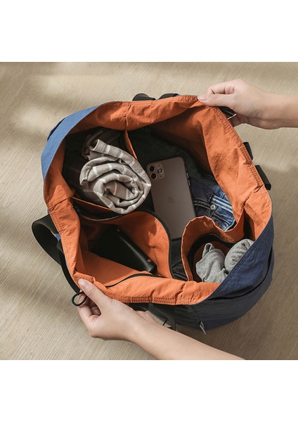 Katlanabilir Spor Çantası - Erkekler ve Kadınlar Için Hafif Spor Tote (Yurt Dışından)