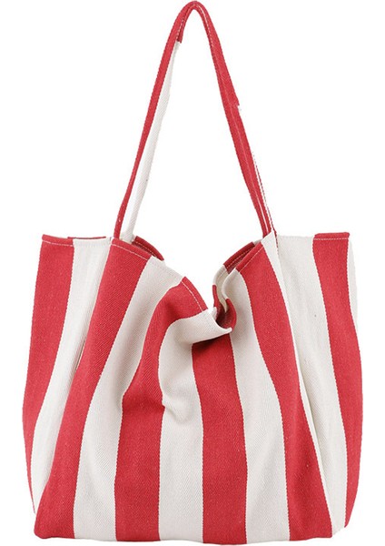 Navy Stripes Everything Tote Çanta - Bagaj ve Plaj Çantası (Yurt Dışından)