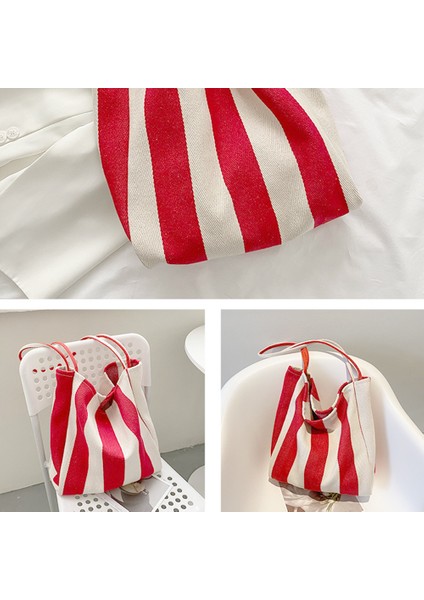 Navy Stripes Everything Tote Çanta - Bagaj ve Plaj Çantası (Yurt Dışından)