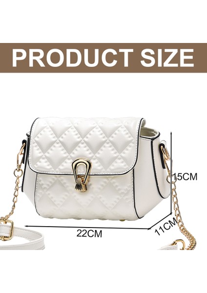 Kadın Iş ve Randevu Çantası: Büyük Kapasiteli Pu Crossbody (Yurt Dışından)