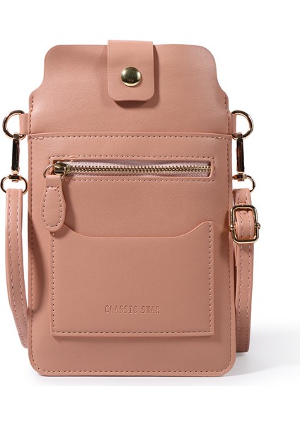 Cep Telefonu Çapraz Çanta - Kordon Cüzdanlı Küçük Omuz Çantası (Yurt Dışından)
