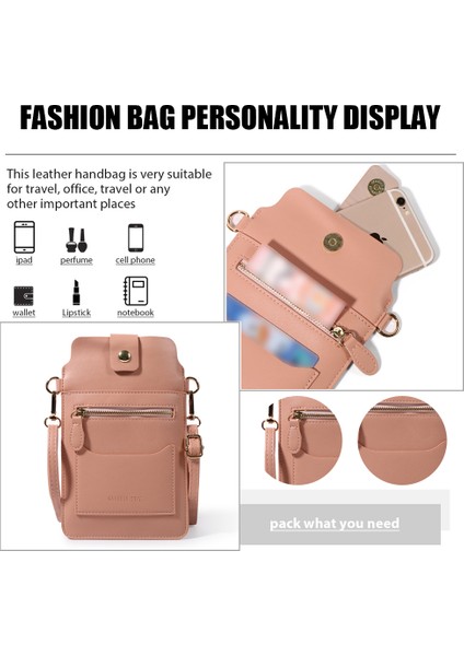 Cep Telefonu Çapraz Çanta - Kordon Cüzdanlı Küçük Omuz Çantası (Yurt Dışından) fırsatları