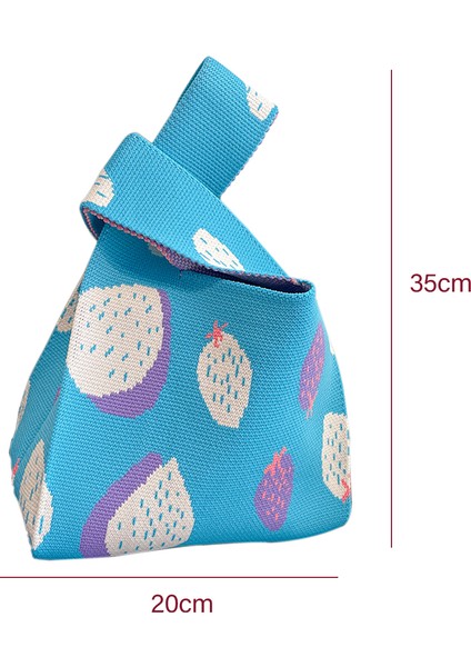 Kadın Retro Sevimli Örgü Yelek Tote Çanta (Yurt Dışından) fiyatları