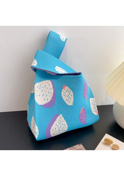 Kadın Retro Sevimli Örgü Yelek Tote Çanta (Yurt Dışından) modelleri