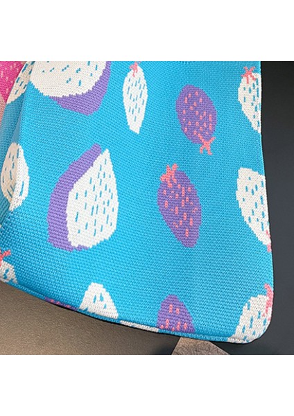 Kadın Retro Sevimli Örgü Yelek Tote Çanta (Yurt Dışından) fırsatları