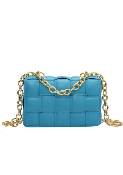 Popüler Moda Dokuma Küçük Çanta, Basit Küçük Kare Çanta (Yurt Dışından)