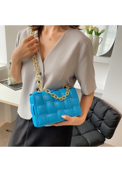 Popüler Moda Dokuma Küçük Çanta, Basit Küçük Kare Çanta (Yurt Dışından)