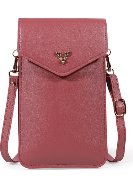 Dokunmatik Crossbody Telefon Çantası, Kart Yuvalı Omuz Çantası (Yurt Dışından)
