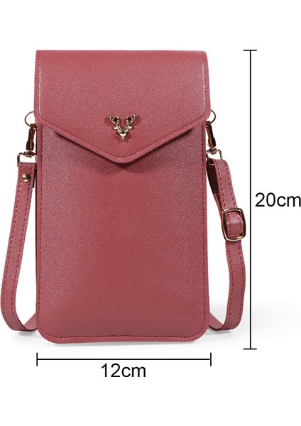 Dokunmatik Crossbody Telefon Çantası, Kart Yuvalı Omuz Çantası (Yurt Dışından) fiyatları