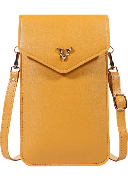 Dokunmatik Crossbody Telefon Çantası, Kart Yuvalı Omuz Çantası (Yurt Dışından)
