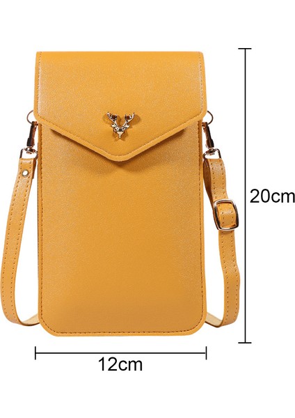 Dokunmatik Crossbody Telefon Çantası, Kart Yuvalı Omuz Çantası (Yurt Dışından)