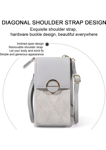 Kadın Crossbody Cep Telefonu Çantası - Bayan Telefon Çantası (Yurt Dışından)