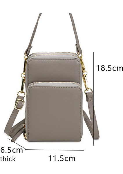 Mini Crossbody Cep Telefonu Cüzdanı, Kredi Kartı Yuvalı Cüzdan (Yurt Dışından)