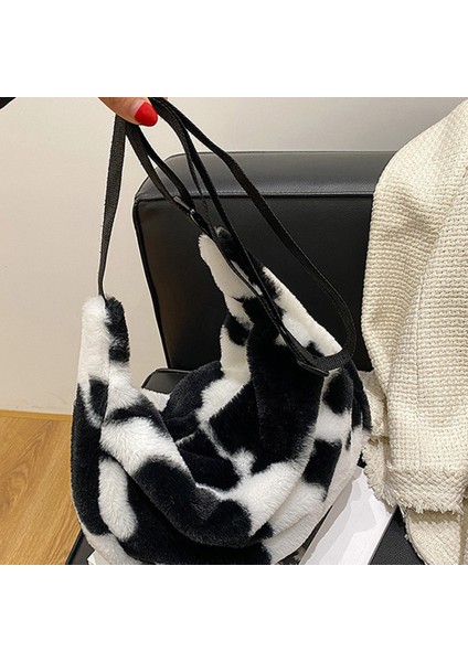 Kadın Moda Omuz Çantası Kabarık Peluş Çanta (Yurt Dışından) fırsatları