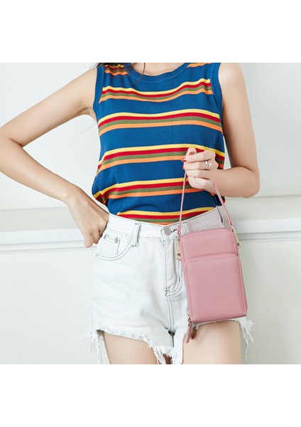 Mini Crossbody Cep Telefonu Cüzdanı, Kredi Kartı Yuvalı Cüzdan (Yurt Dışından)