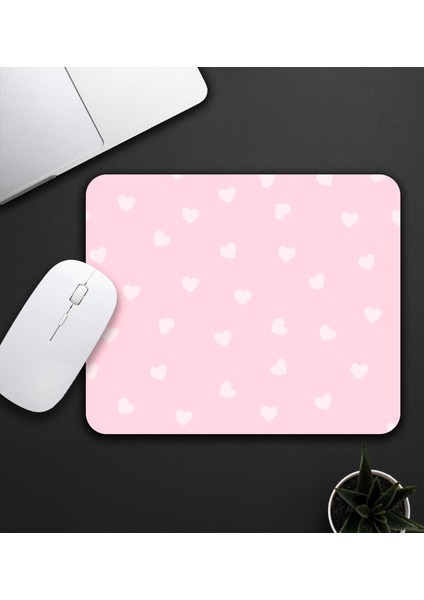 Kalpli Kupa & Kalpli Tasarım Mouse Pad 23X19CM Fare Altlığı Kaydırmaz Taban DE580 Ofis Hediyesi