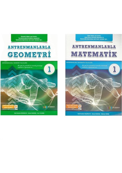 Antrenmanlarla Matematik 1 ve Geometri 1 Seti 2 Kitap