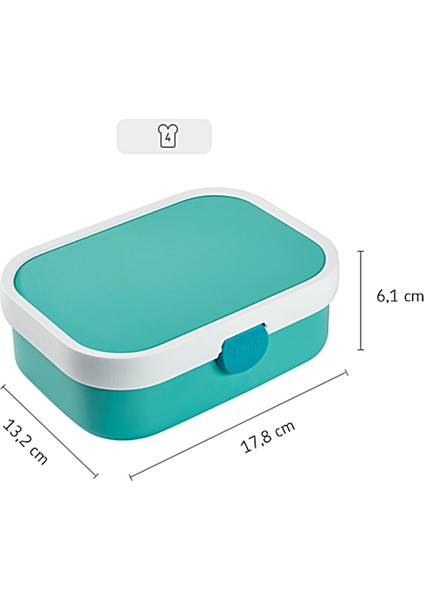 Lunch Box Campus Portatif Yemek Kabı 750 ml - Turquoise