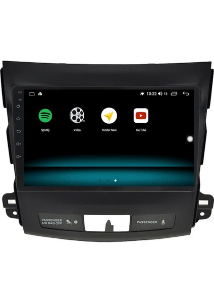 Mitsubishi Outlander Android 10 Multimedya Carplay 2gb Ram + 32GB HDD Navigasyon Ekran modelleri