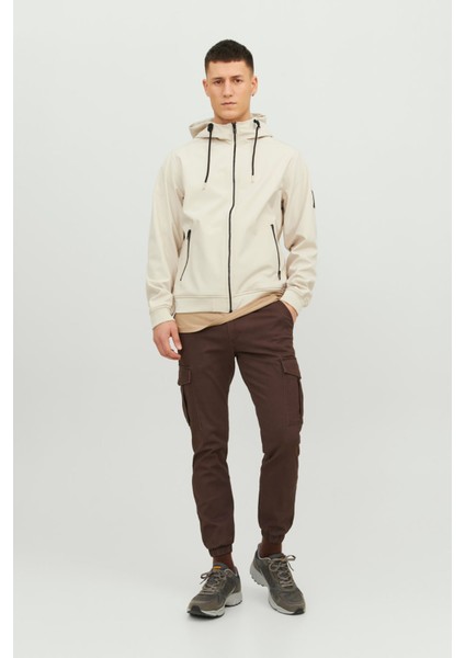 Erkek Jjebasıc Suya Dayanıklı Softshell Ceket 12236300 Taş