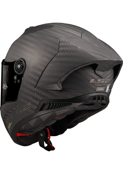Thunder Karbon Gp Aero Mat Siyah Kask fırsatları