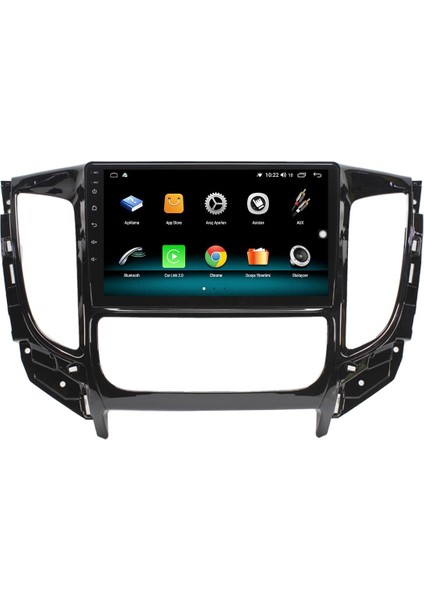 Mıtsubishi L200 Android 10 Multimedya Carplay 2gb Ram + 32GB HDD Navigasyon Ekran indirimleri