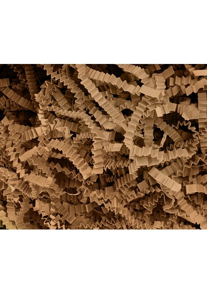 Zigzag Kırpık Kağıt – Kraft – 250GR Kutu Içi Süsleme – Kırpıntı Zigzag Z Kağıt