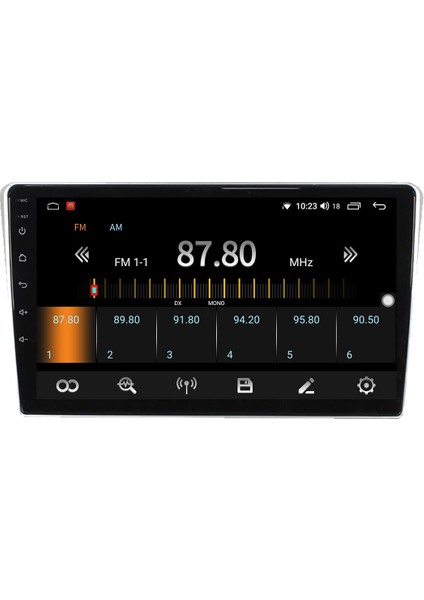 Toyota Auris Android 10 Multimedya Carplay 2gb Ram + 32GB HDD Navigasyon Ekran