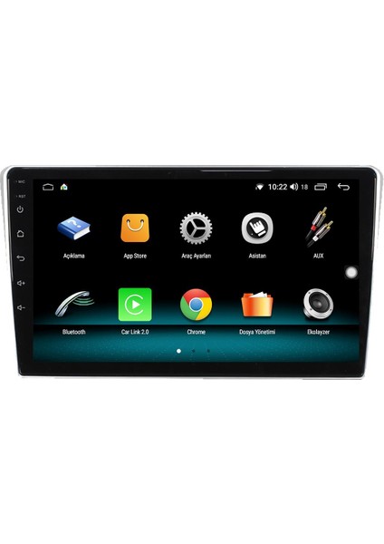 Toyota Auris Android 10 Multimedya Carplay 2gb Ram + 32GB HDD Navigasyon Ekran fırsatları