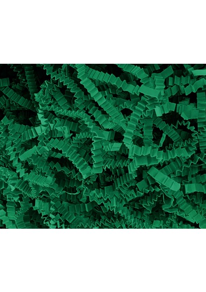 Zigzag Kırpık Kağıt – Koyu Yeşil – 100GR Kutu Içi Süsleme – Kırpıntı Zigzag Z Kağıt
