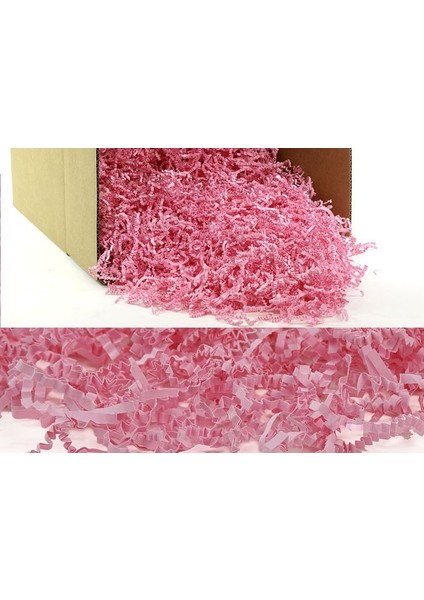 Roco Paper Co. Zigzag Kırpık Kağıt – Pembe – 250GR Kutu Içi Süsleme – Kırpıntı Zigzag Z Kağıt fırsatları