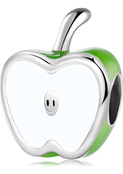 Karm Mücevher Ticaret 925 Ayar Gümüş Charm (Apple)