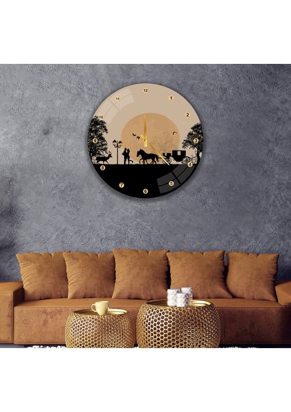 Aşk Cam Saat - 40 cm fiyatları