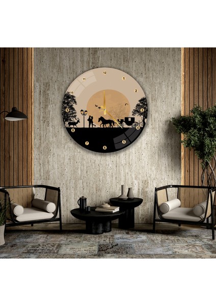 Aşk Cam Saat - 40 cm modelleri