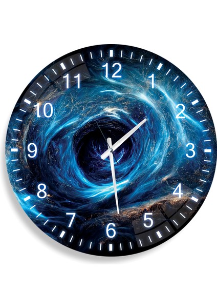 Girdap Cam Saat - 40 cm