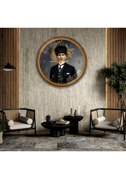 Atatürk Cam Saat - 60 cm fırsatları